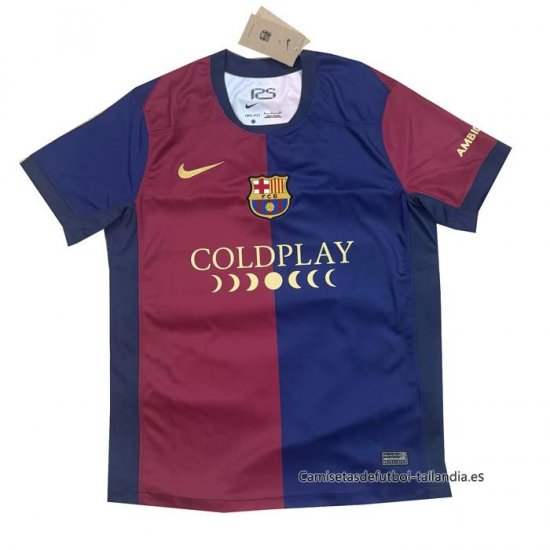 1ª Camiseta Barcelona Coldplay 2024-2025 - Haga un click en la imagen para cerrar