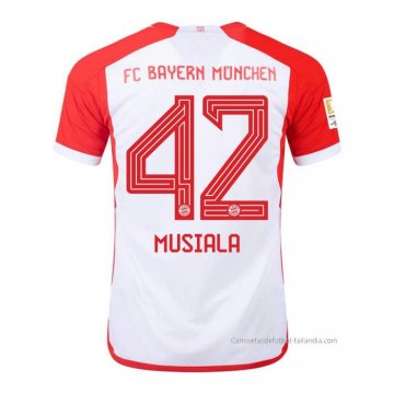 1ª Camiseta Bayern Munich Jugador Musiala 2023-2024 1ª Camiseta Bayern Munich Jugador Musiala 2023-2024