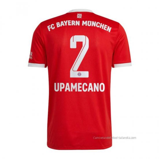 1ª Camiseta Bayern Munich Jugador Upamecano 2022-2023 - Haga un click en la imagen para cerrar