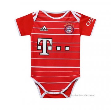 1ª Camiseta Bayern Munich Bebe 2022-2023 1ª Camiseta Bayern Munich Bebe 2022-2023