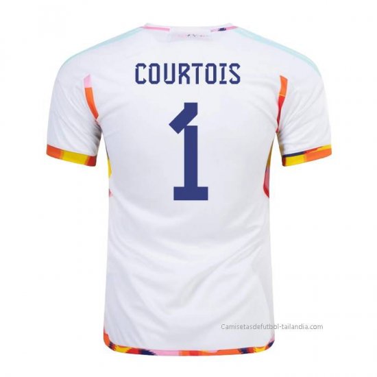 2ª Camiseta Belgica Jugador Courtois 2022 - Haga un click en la imagen para cerrar