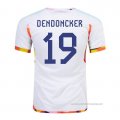 2ª Camiseta Belgica Jugador Dendoncker 2022