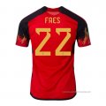 1ª Camiseta Belgica Jugador Faes 2022