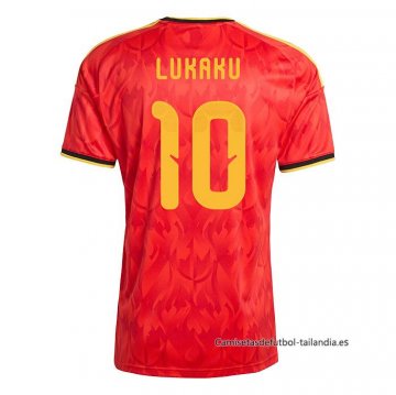 1ª Camiseta Belgica Jugador Romelu Lukaku 2026