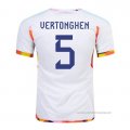 2ª Camiseta Belgica Jugador Vertonghen 2022