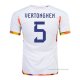 2ª Camiseta Belgica Jugador Vertonghen 2022