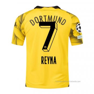 Camiseta Borussia Dortmund Jugador Reyna Cup 2023-2024 Camiseta Borussia Dortmund Jugador Reyna Cup 2023-2024
