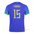 2ª Camiseta Brasil Jugador Fabinho 2022