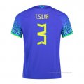 2ª Camiseta Brasil Jugador T.Silva 2022