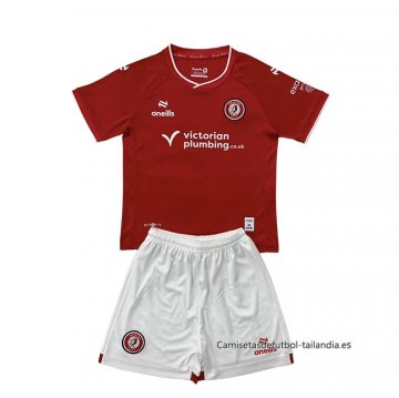 1ª Camiseta Bristol City Nino 2026-2027