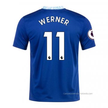 1ª Camiseta Chelsea Jugador Werner 2022-2023 1ª Camiseta Chelsea Jugador Werner 2022-2023