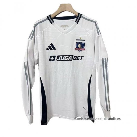 1ª Camiseta Colo-Colo Manga Larga 2025 - Haga un click en la imagen para cerrar