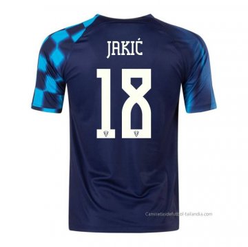 2ª Camiseta Croacia Jugador Jakic 2022 2ª Camiseta Croacia Jugador Jakic 2022