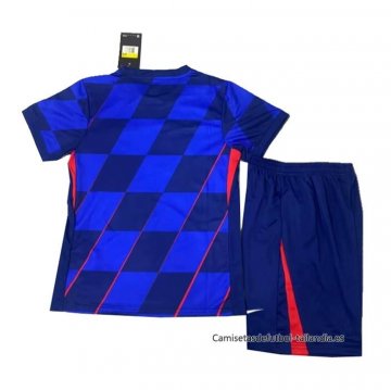 2ª Camiseta Croacia Nino 2024