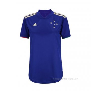 1ª Camiseta Cruzeiro Mujer 2021