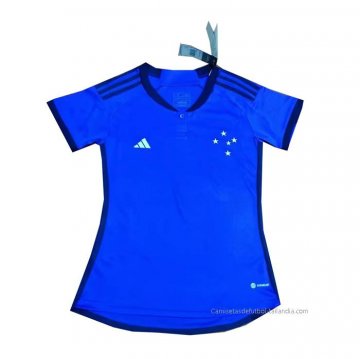 1ª Camiseta Cruzeiro Mujer 2023