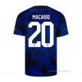 2ª Camiseta Estados Unidos Jugador Macario 2022