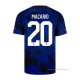 2ª Camiseta Estados Unidos Jugador Macario 2022