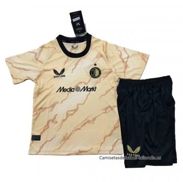 Camiseta Feyenoord 4ª Nino 2024-2025 Camiseta Feyenoord 4ª Nino 2024-2025