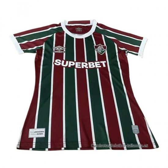 1ª Camiseta Fluminense Mujer 2025 - Haga un click en la imagen para cerrar