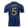 1ª Camiseta Francia Jugador Kounde 2022