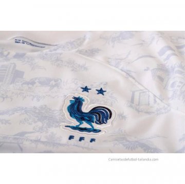 2ª Camiseta Francia Manga Larga 2022