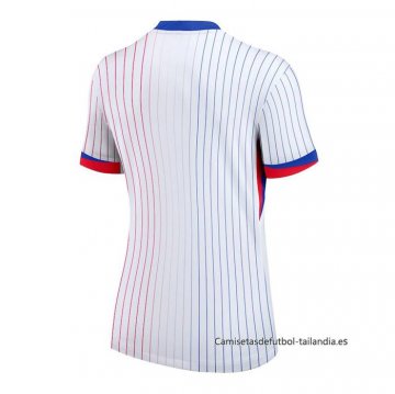 2ª Camiseta Francia Mujer 2024