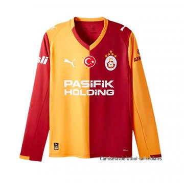 1ª Camiseta Galatasaray Manga Larga 2025-2026