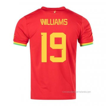2ª Camiseta Ghana Jugador Williams 2022 2ª Camiseta Ghana Jugador Williams 2022