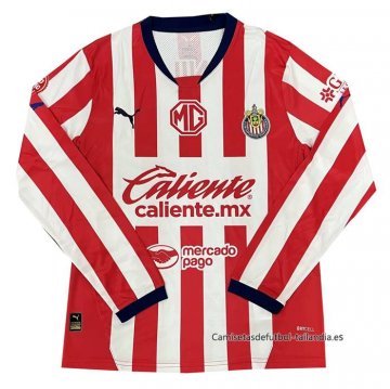 1ª Camiseta Guadalajara Manga Larga 2024-2025