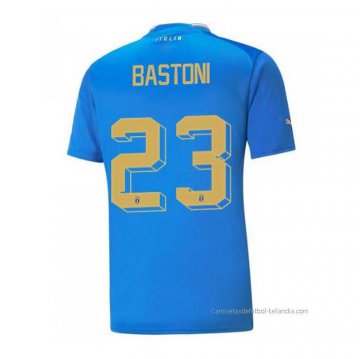 1ª Camiseta Italia Jugador Bastoni 2022 1ª Camiseta Italia Jugador Bastoni 2022