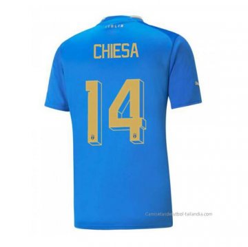 1ª Camiseta Italia Jugador Chiesa 2022 1ª Camiseta Italia Jugador Chiesa 2022