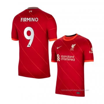 1ª Camiseta Liverpool Jugador Firmino 2021-2022 1ª Camiseta Liverpool Jugador Firmino 2021-2022
