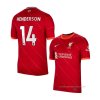 1ª Camiseta Liverpool Jugador Henderson 2021-2022 1ª Camiseta Liverpool Jugador Henderson 2021-2022