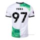2ª Camiseta Liverpool Jugador YNWA 2023-2024