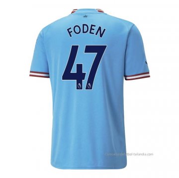 1ª Camiseta Manchester City Jugador Foden 2022-2023 1ª Camiseta Manchester City Jugador Foden 2022-2023
