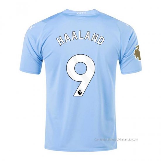 1ª Camiseta Manchester City Jugador Haaland 2023-2024 - Haga un click en la imagen para cerrar