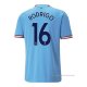 1ª Camiseta Manchester City Jugador Rodrigo 2022-2023