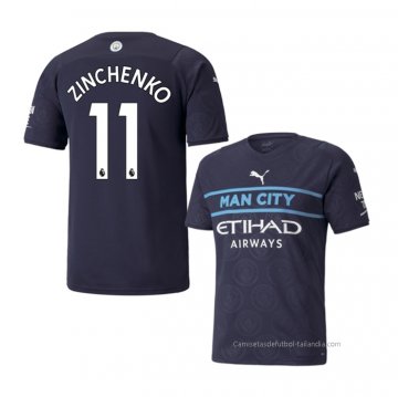 3ª Camiseta Manchester City Jugador Zincheko 2021-2022 3ª Camiseta Manchester City Jugador Zincheko 2021-2022