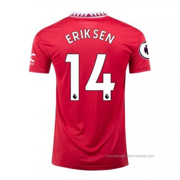 1ª Camiseta Manchester United Jugador Eriksen 2022-2023 1ª Camiseta Manchester United Jugador Eriksen 2022-2023