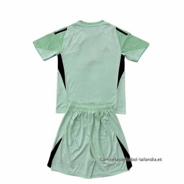 Camiseta Manchester United Portero Nino 2025-2026 Verde