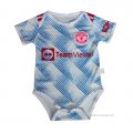 2ª Camiseta Manchester United Bebe 2021-2022