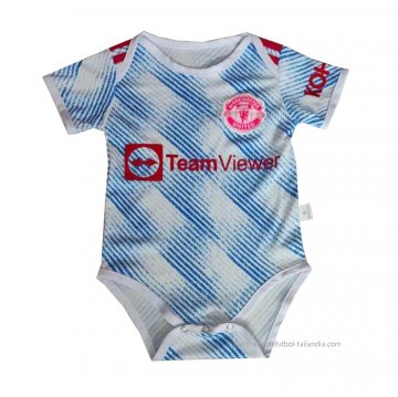 2ª Camiseta Manchester United Bebe 2021-2022 2ª Camiseta Manchester United Bebe 2021-2022