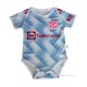 2ª Camiseta Manchester United Bebe 2021-2022