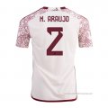 2ª Camiseta Mexico Jugador N.Araujo 2022