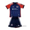1ª Camiseta New England Revolution Nino 2024-2025 1ª Camiseta New England Revolution Nino 2024-2025