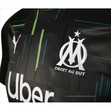 Camiseta Olympique Marsella Portero 2021-2022 Negro