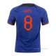 2ª Camiseta Paises Bajos Jugador Gakpo 2022