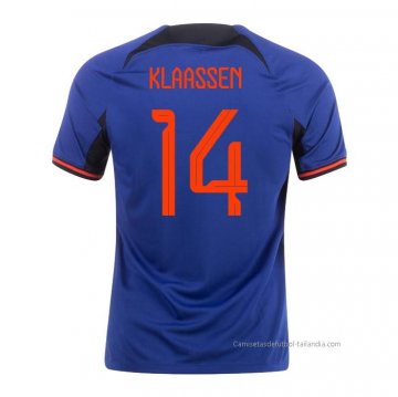 2ª Camiseta Paises Bajos Jugador Klaassen 2022 2ª Camiseta Paises Bajos Jugador Klaassen 2022