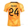 1ª Camiseta Paises Bajos Jugador Malacia 2022